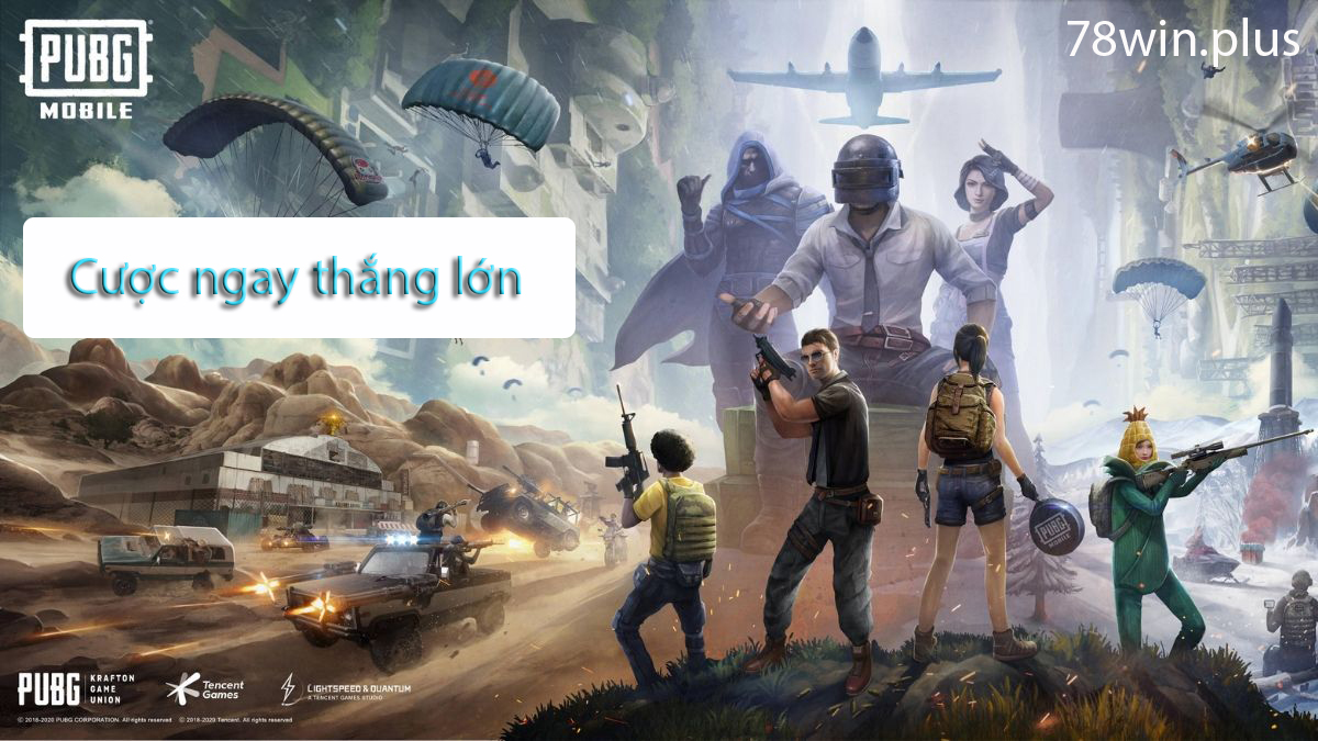 Chơi pubg trên 78win