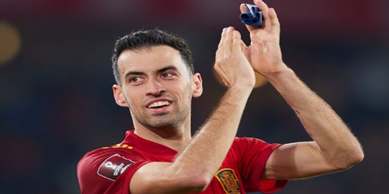 Busquets trong màu áo Tây Ban Nha